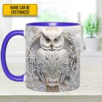 Love Owl - Personalized Accent Mug
