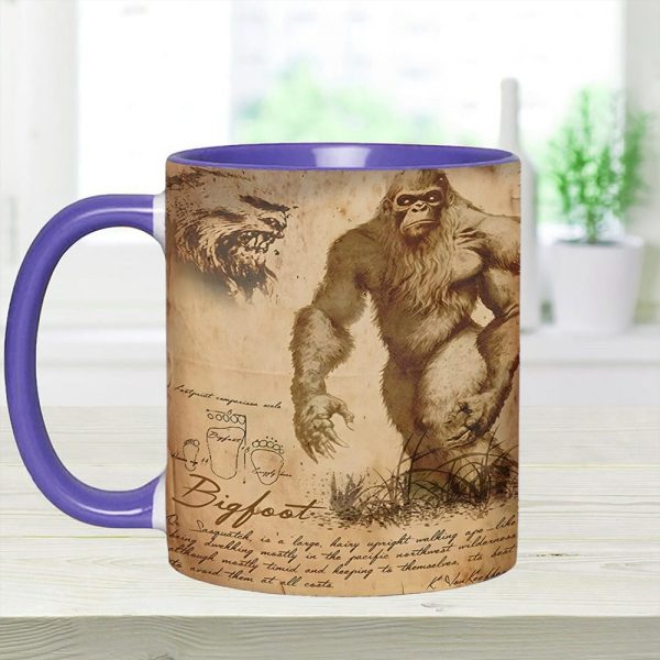 The Cryptid Chronicle – Bigfoot Accent Mug