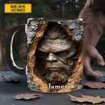 The Lurker – Personalized Bigfoot Accent Mug