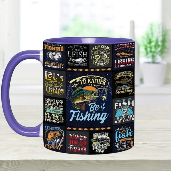 Fishing Collection Accent Mug