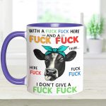 Funny Highland Cow Accent Mug