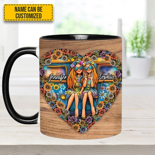 Hippie Personalized Accent Mug