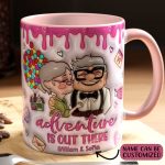 Adventure Cute Couple - Personalized Couple Accent Mug