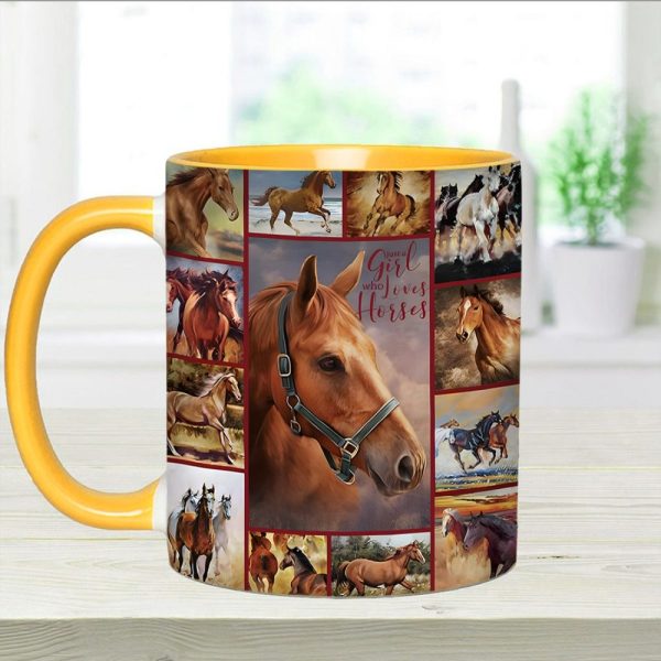 Love Horses - Horse Accent Mug