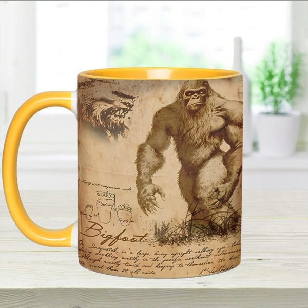The Cryptid Chronicle – Bigfoot Accent Mug