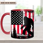 American Bigfoot Personalized Accent Mug