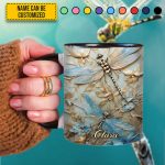 Dragonflies Accent Mug - Personalized Accent Mug