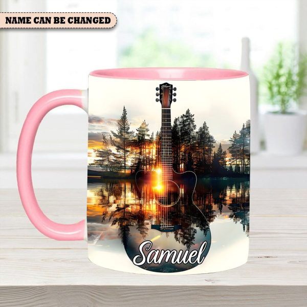 Fantasy Guitar – Personalized Guitar Accent Mug