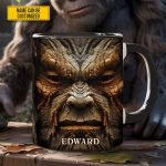 Bigfoot Saw Me - Personalized Bigfoot Accent Mug