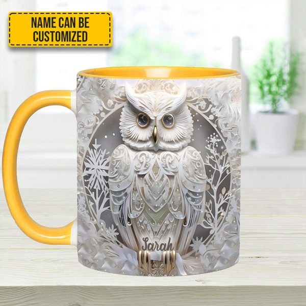 Love Owl - Personalized Accent Mug