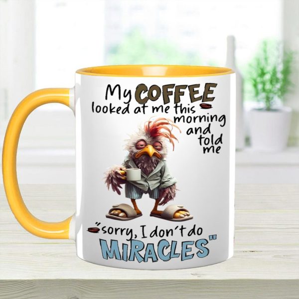 Chicken Funny Accent Mug