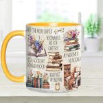Just A Girl Who Loves Books Accent Mug