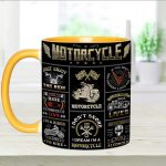 Vintage Motorcycle Collection Accent Mug