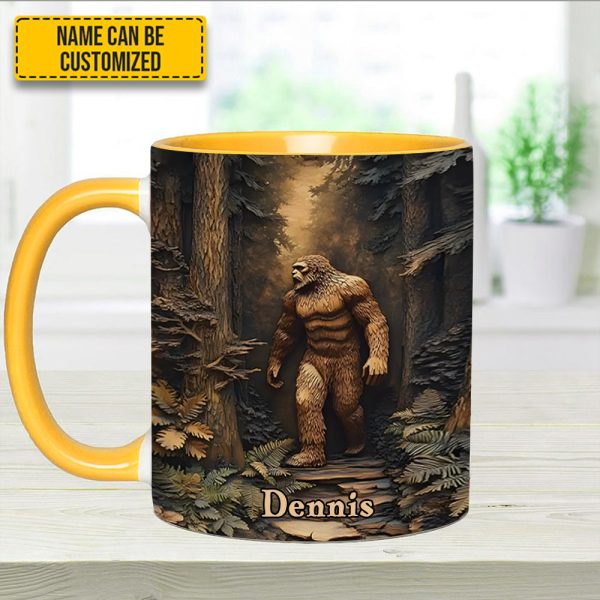 Legend In The Trees – Personalized Sasquatch Accent Mug
