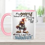 Chicken Funny Accent Mug