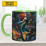 Ocean Mermaid - Personalized Accent Mug