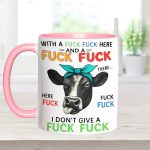 Funny Highland Cow Accent Mug