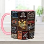 Vintage Biker Collection Accent Mug