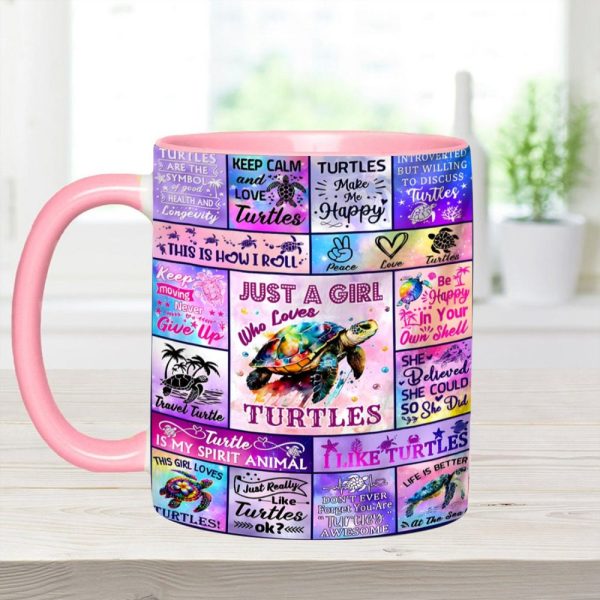 Love Turtle - Turtle Accent Mug