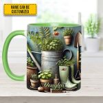 Garden Plant  - Personalized Gardening Accent Mug