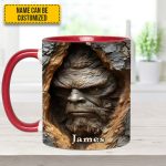The Lurker – Personalized Bigfoot Accent Mug
