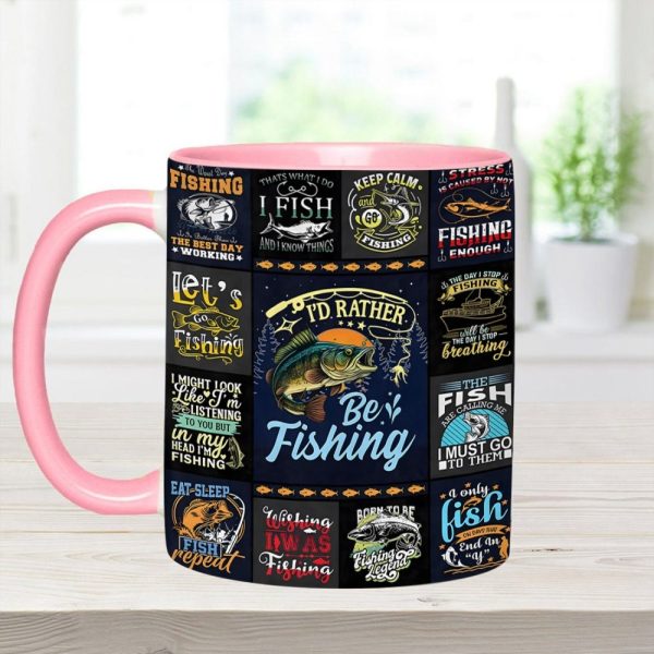 Fishing Collection Accent Mug