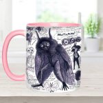 Mothman Mysteries Accent Mug