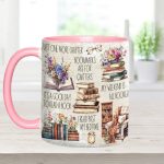 Just A Girl Who Loves Books Accent Mug