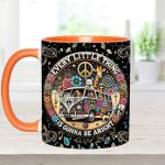Every Little Thing Is Gonna Be Alright - Personalized Hippie Accent Mug