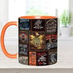 Vintage Biker Collection Accent Mug