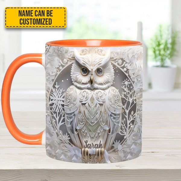 Love Owl - Personalized Accent Mug