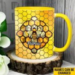 Love Bees - Personalized Bee Accent Mug