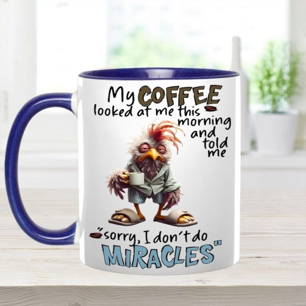 Chicken Funny Accent Mug