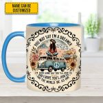 You May Say I'M A Dreamer - Personalized Hippie Accent Mug