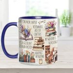 Just A Girl Who Loves Books Accent Mug