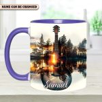Fantasy Guitar – Personalized Guitar Accent Mug