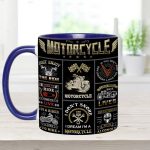 Vintage Motorcycle Collection Accent Mug