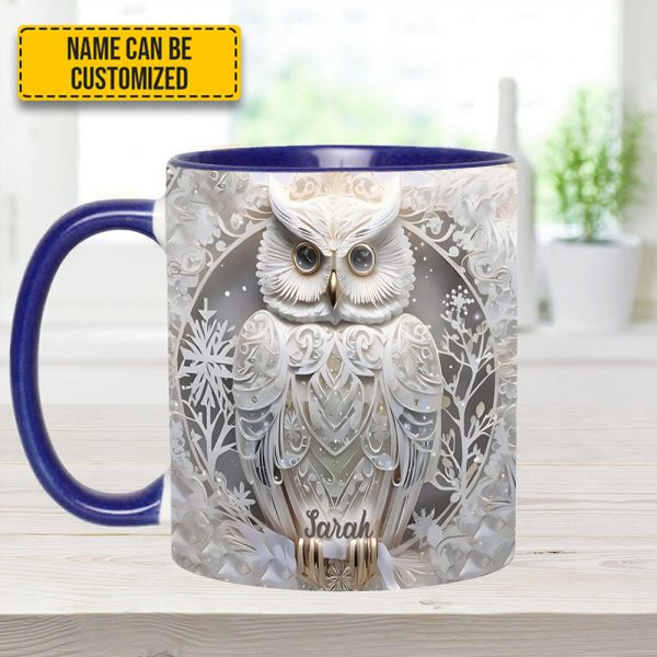 Love Owl - Personalized Accent Mug
