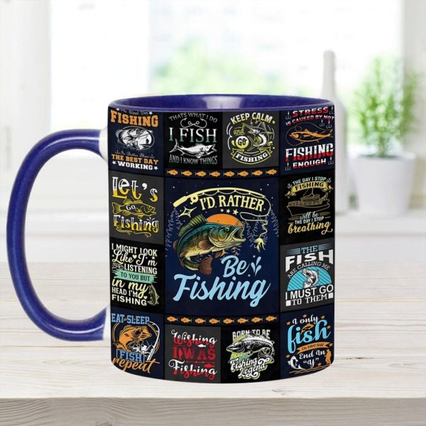 Fishing Collection Accent Mug