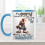 Chicken Funny Accent Mug