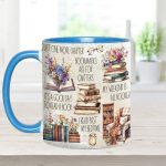Just A Girl Who Loves Books Accent Mug