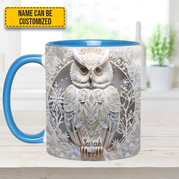 Love Owl - Personalized Accent Mug