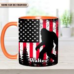 American Bigfoot Personalized Accent Mug