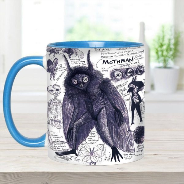 Mothman Mysteries Accent Mug