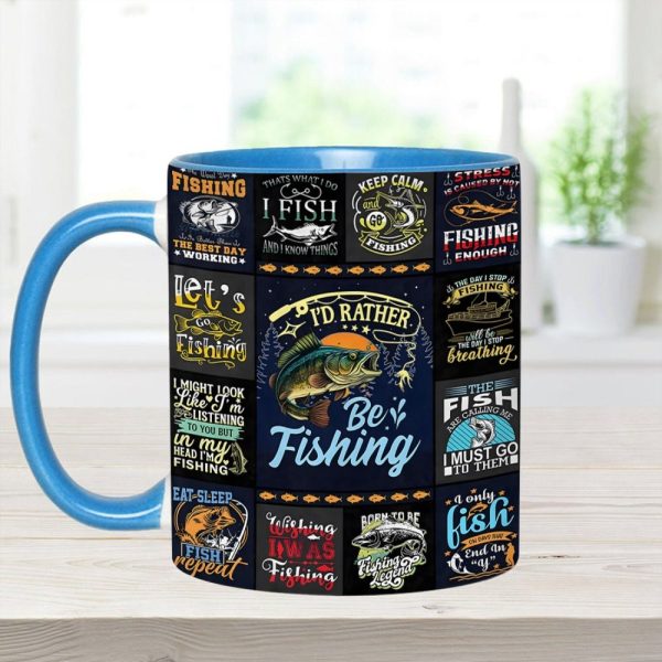 Fishing Collection Accent Mug