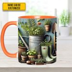 Garden Plant  - Personalized Gardening Accent Mug