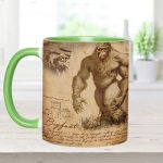 The Cryptid Chronicle – Bigfoot Accent Mug