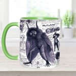 Mothman Mysteries Accent Mug