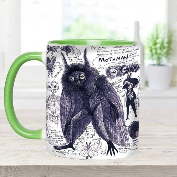 Mothman Mysteries Accent Mug