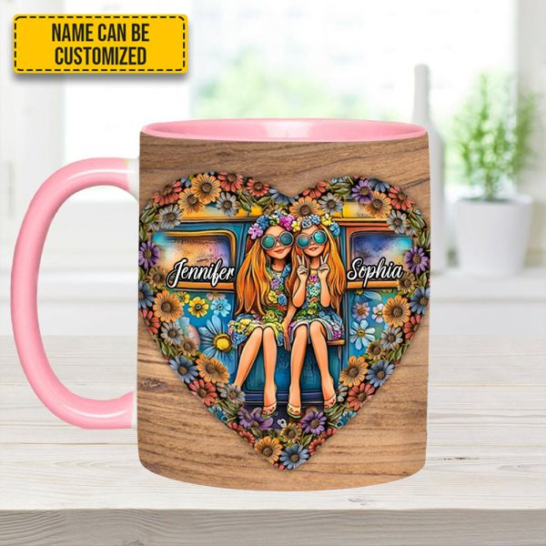 Hippie Personalized Accent Mug